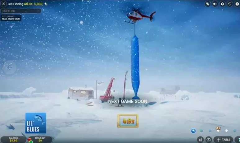 Ice fishing